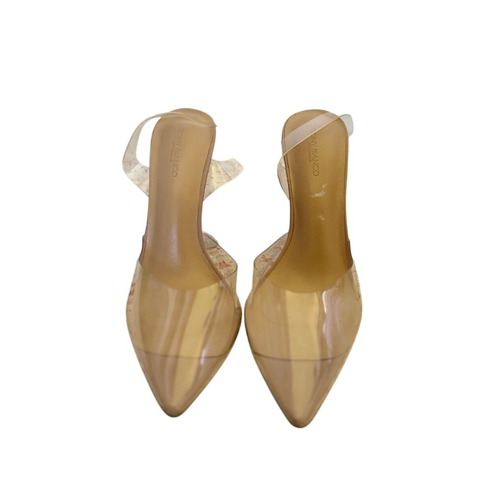 Tony Bianco Legend Clear Heels